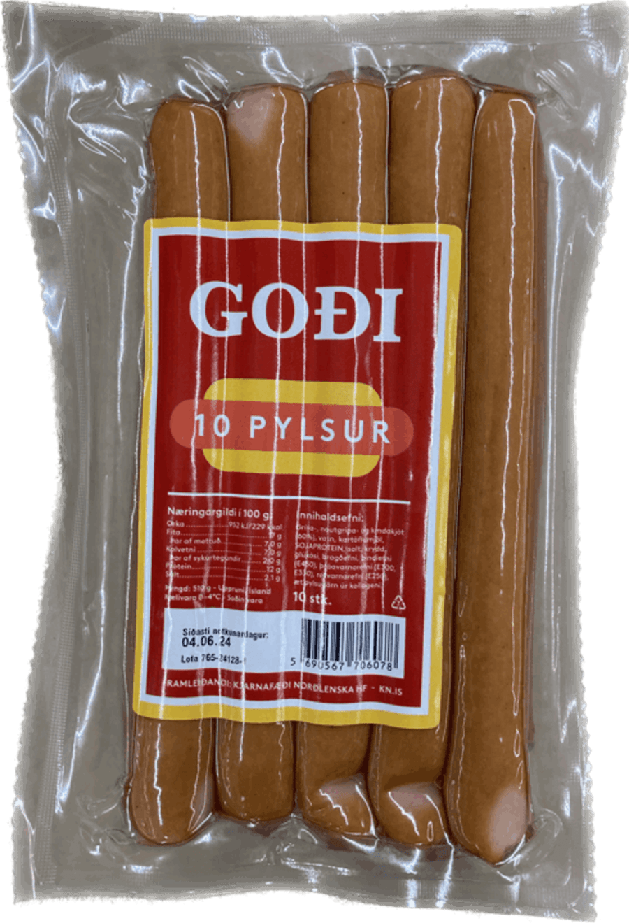 Goða pylsur 10 stk