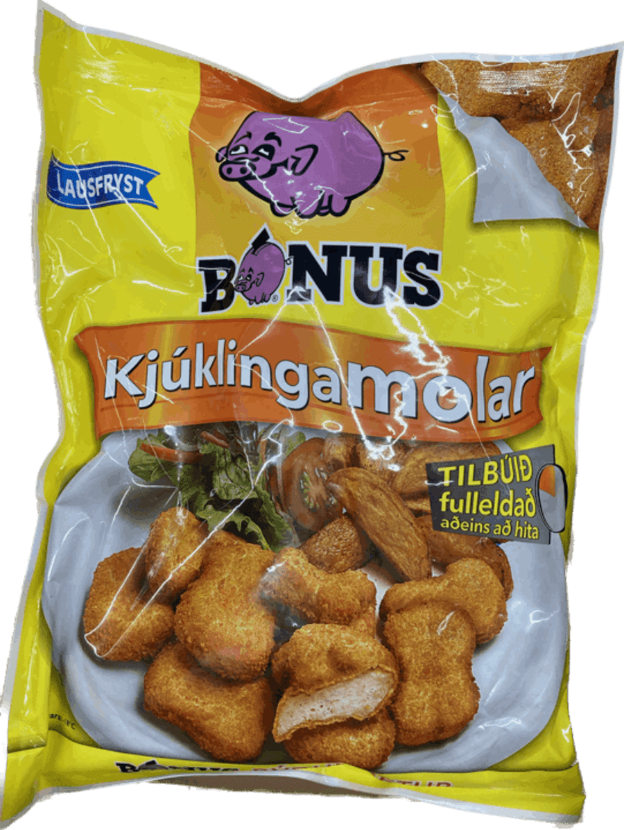 Bónus kjúklingamolar 1 kg