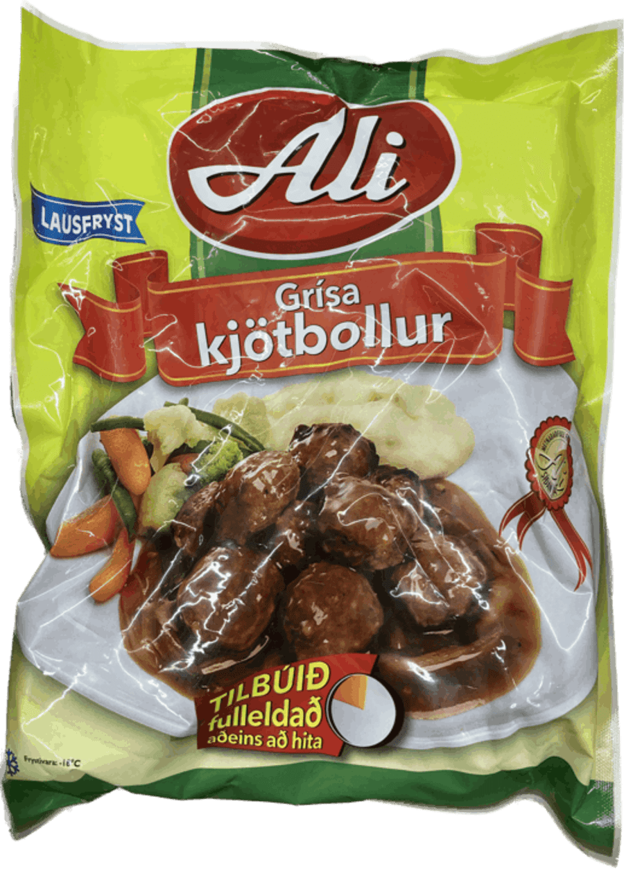 Ali grísahakkbollur 1 kg