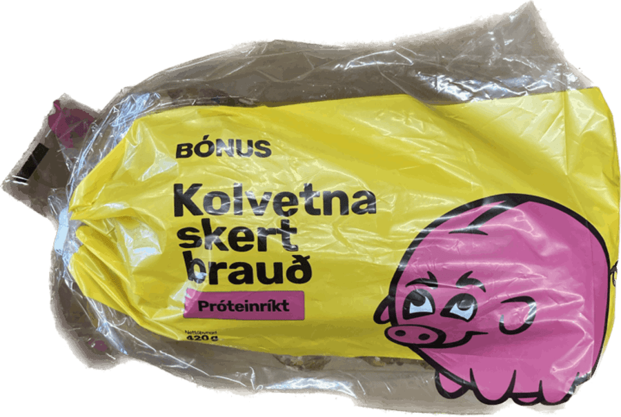 Bónus kolvetnaskert próteinbrauð 420 gr