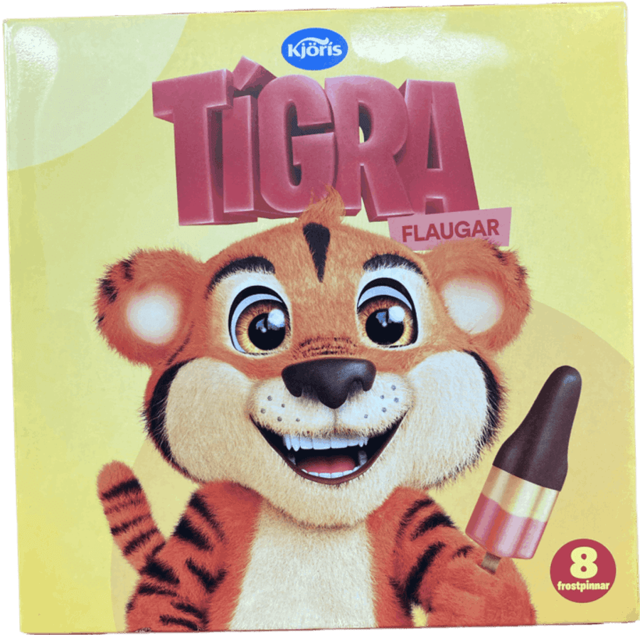 Kjörís tígra flaugar 8 stk