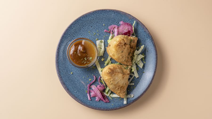 4a. Punjabi Samosa (grænmetis)