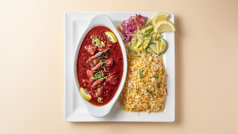 15. Kjúklinga vindaloo (mjög sterkt)