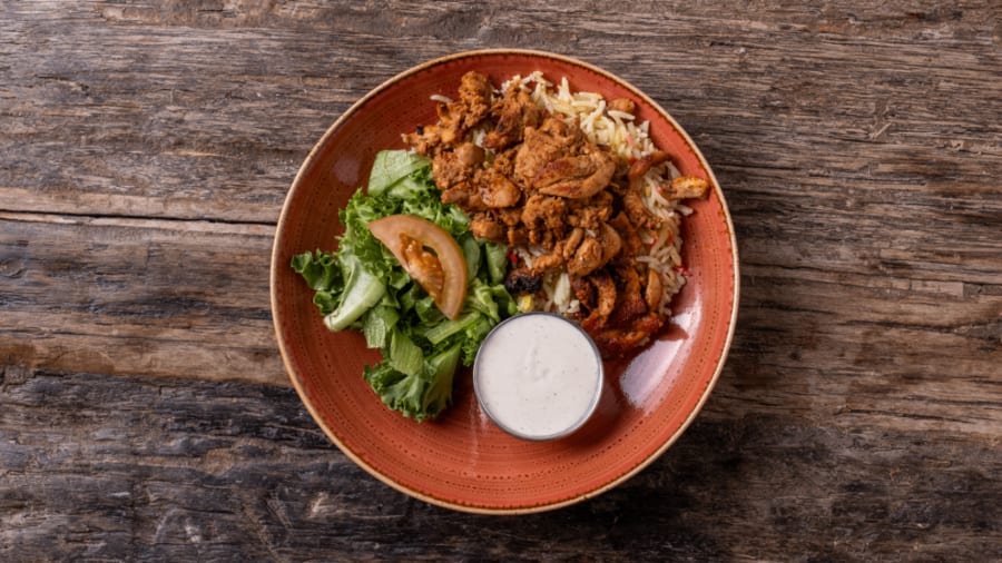Barna Mandi kjúklingur (halal)