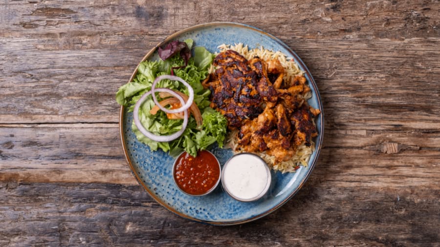 Mandi kjúklingur (halal)