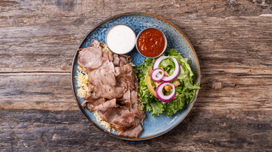 Mandi lamb (halal)