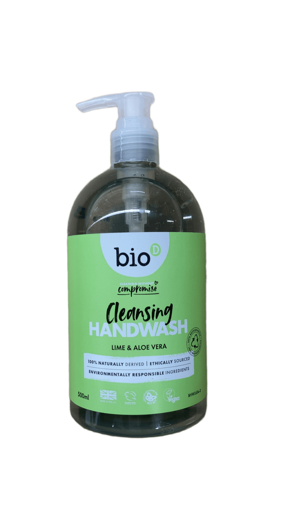 Bio-D límóna og aloe vera hreinsandi handsápa 500 ml