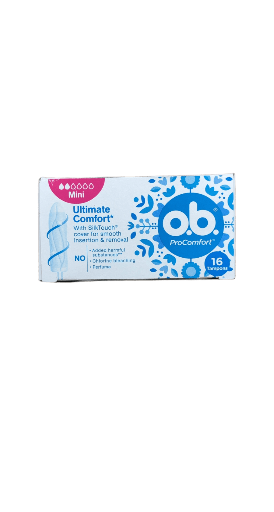 o.b. ProComfort Mini túrtappar 16 stk