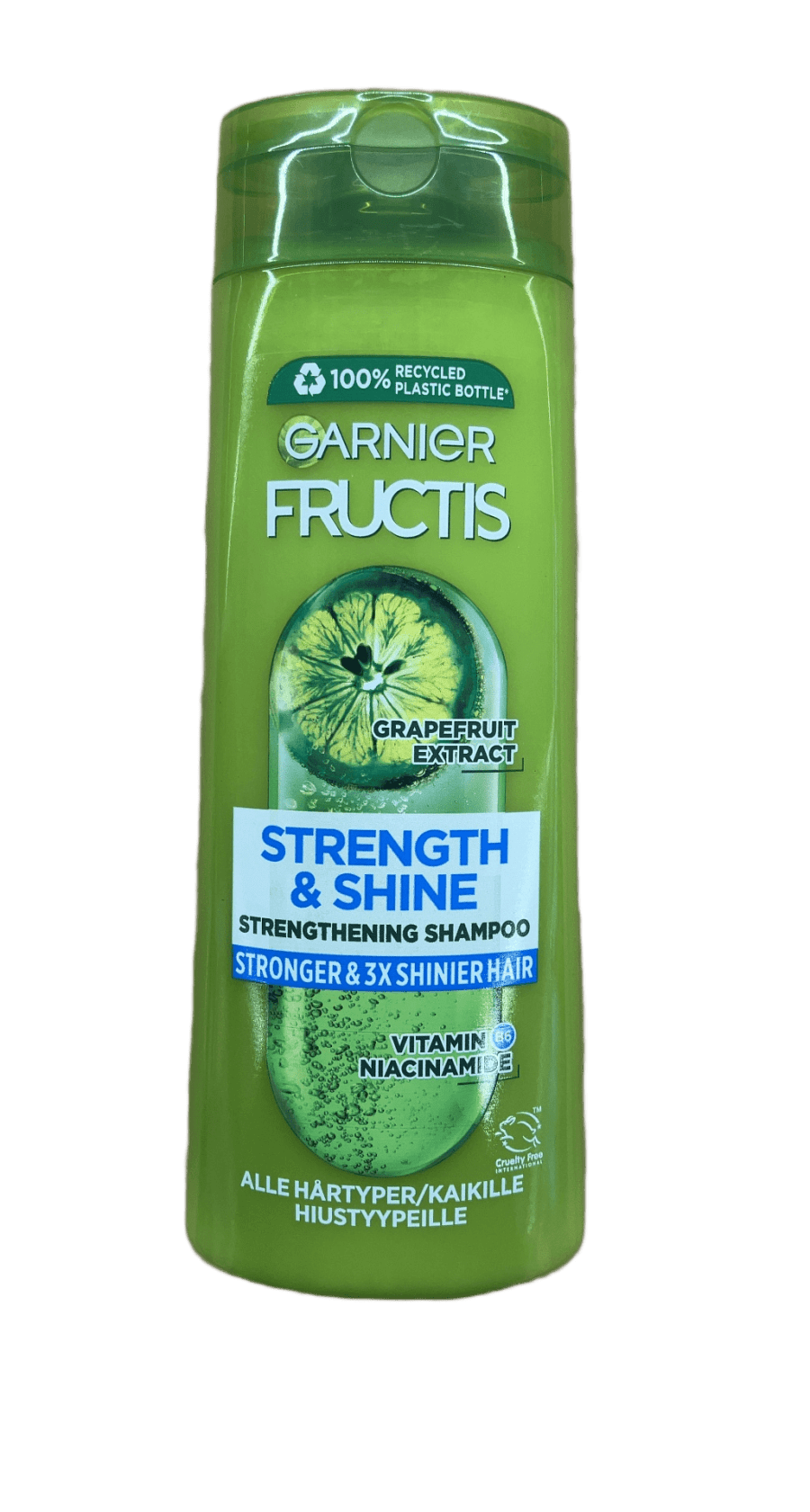 Garnier Fructis Styrkur & gljái styrkjandi sjampó með greipaldinsþykkni 400 ml