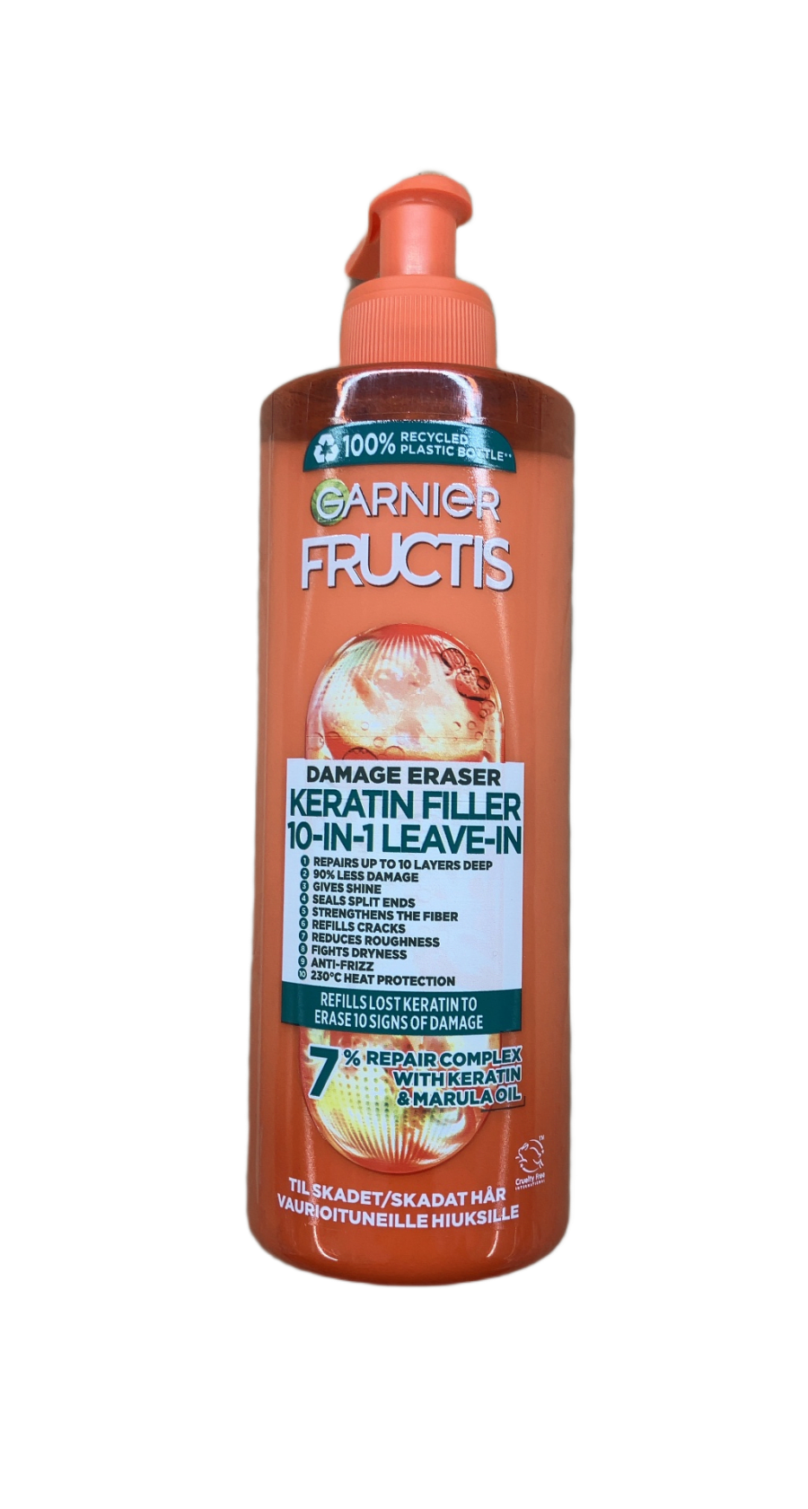 Garnier Fructis Damage Eraser Keratin Filler 10-in-1 Leave-In 400 ml