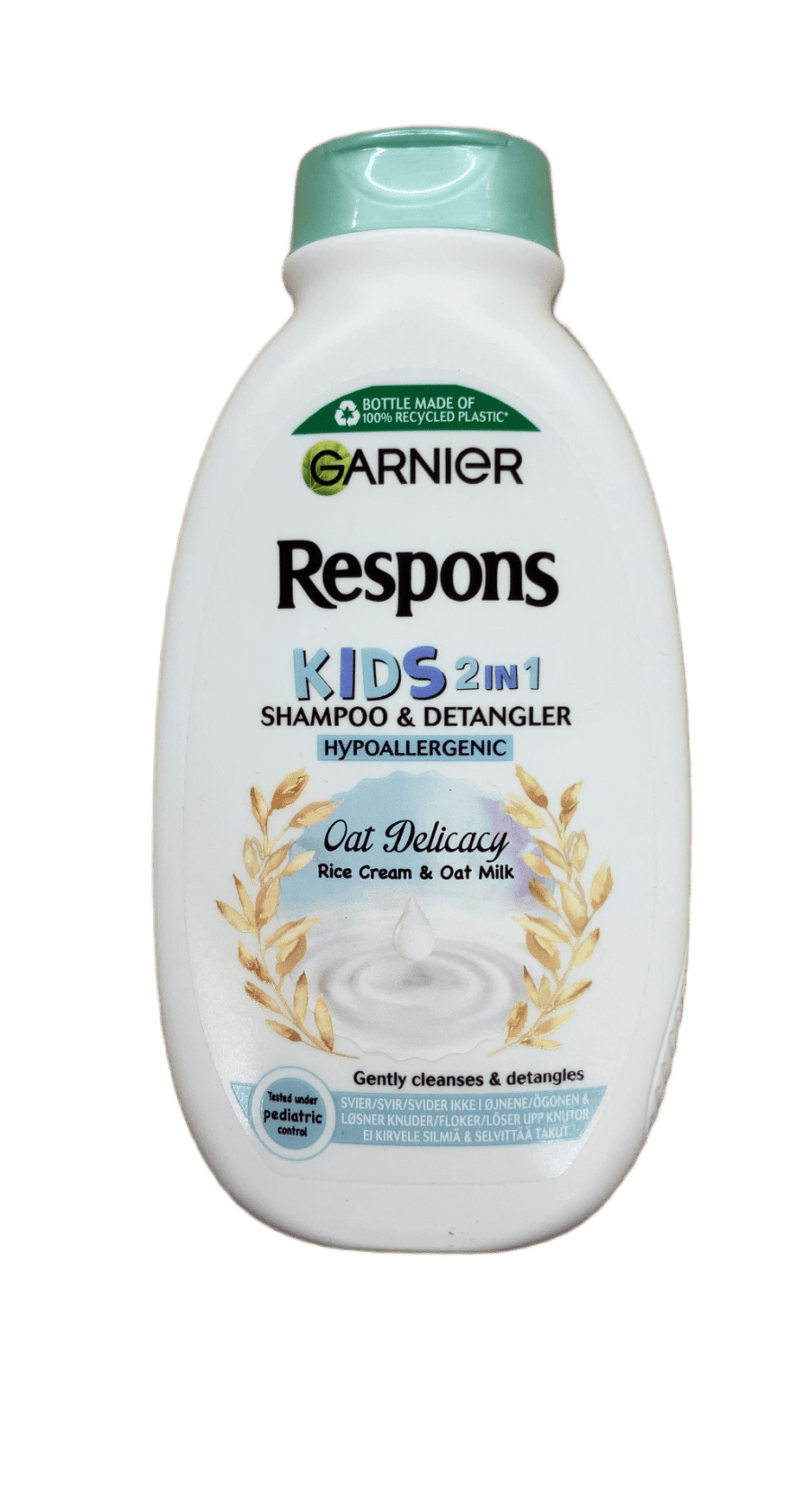 Garnier Respons Kids 2-í-1 sjampó og flækjubani – Hafra mýkt 250 ml