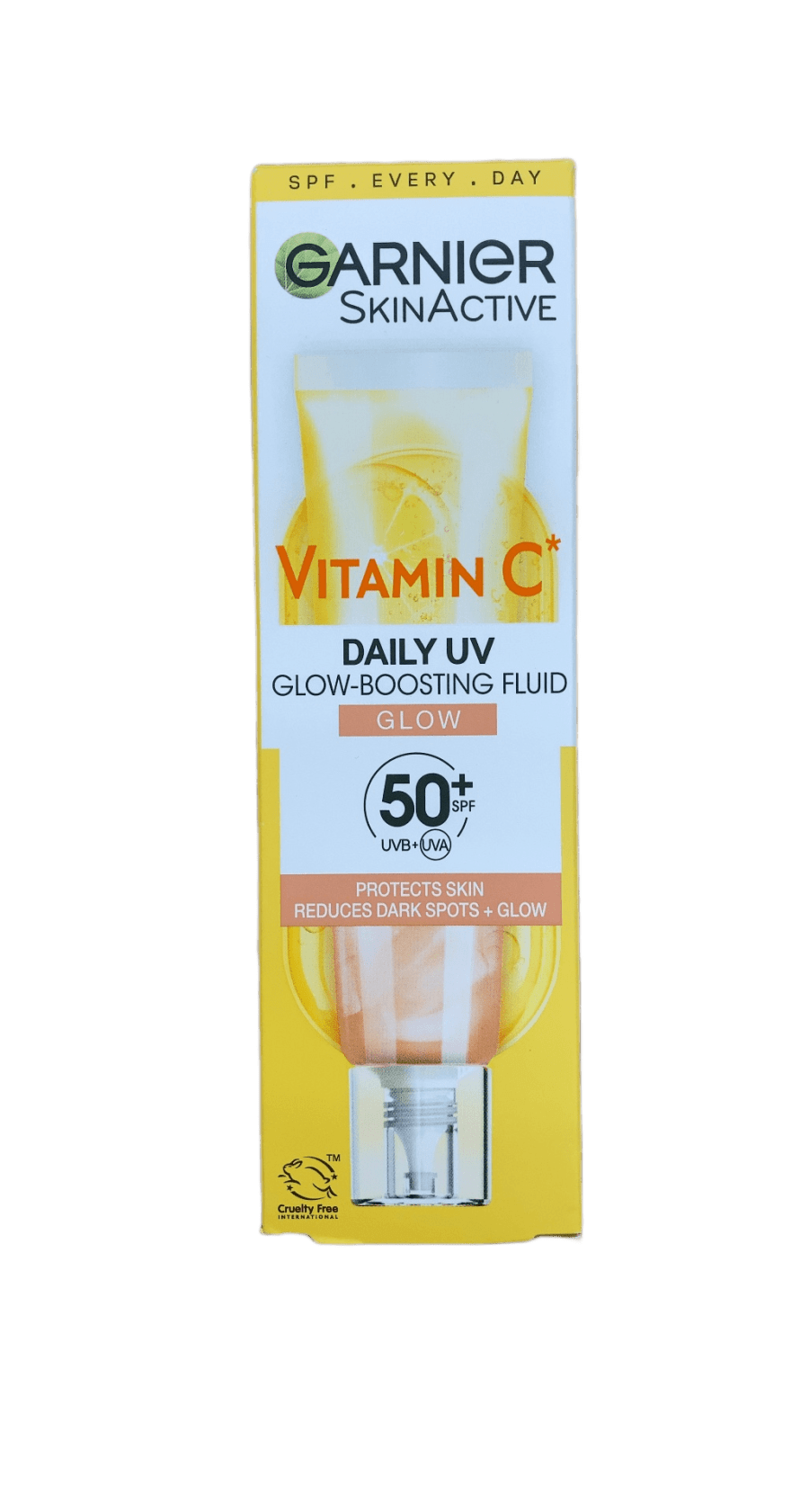 Garnier SkinActive C-vítamín daglegur UV ljómaaukandi vökvi SPF 50+ 40 ml