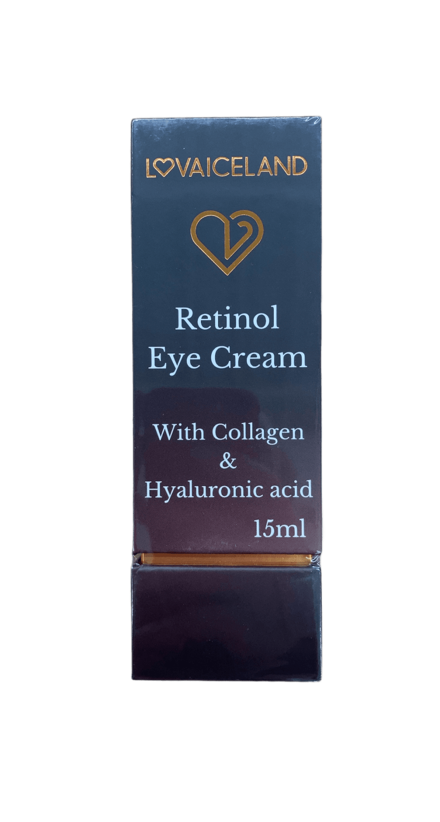 Lova Iceland Retínól-augnkrem með kollageni og hýalúrónsýru 15 ml