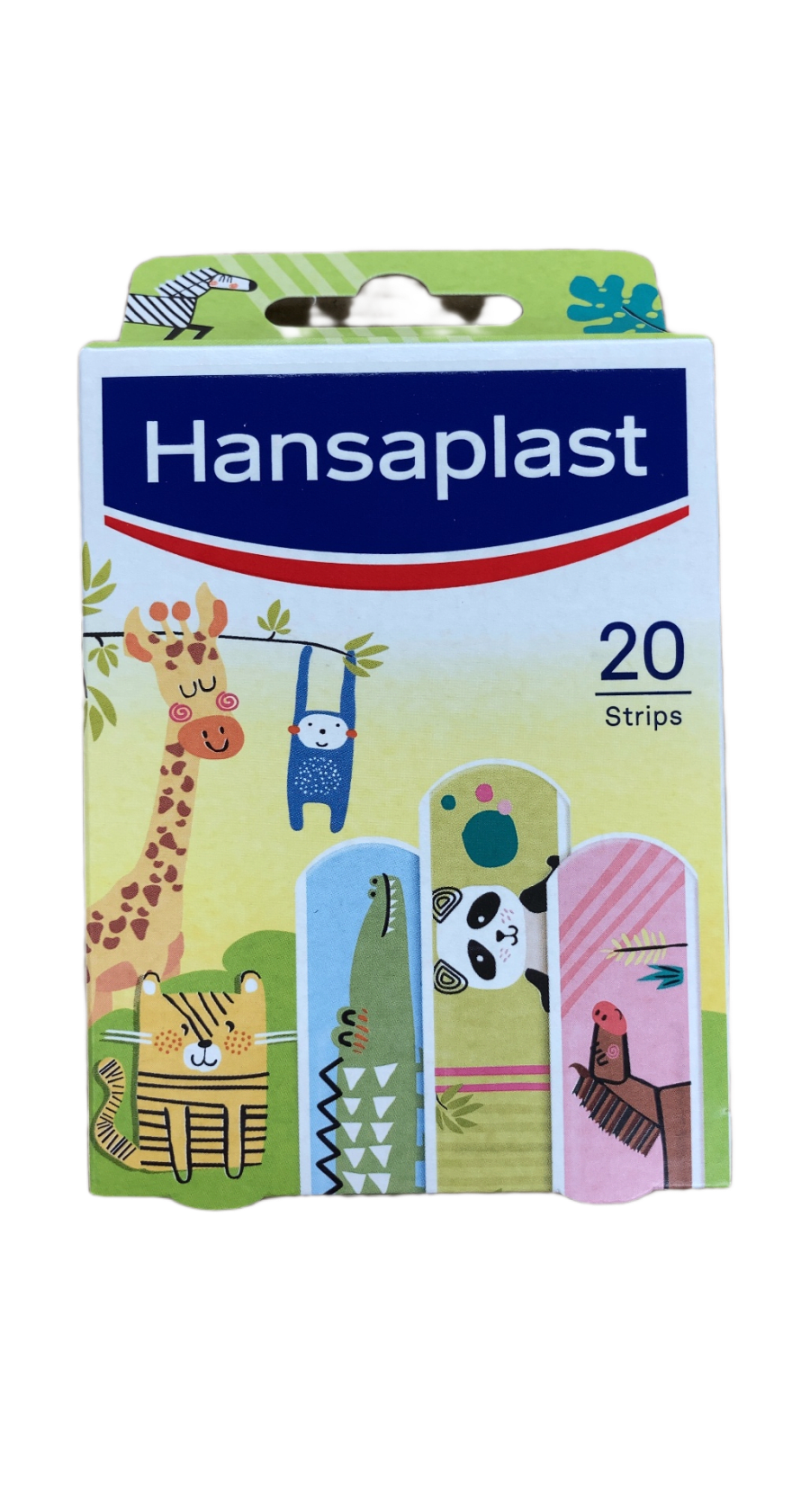 Hansaplast barnaplástrar með dýramynstri, 20 stk
