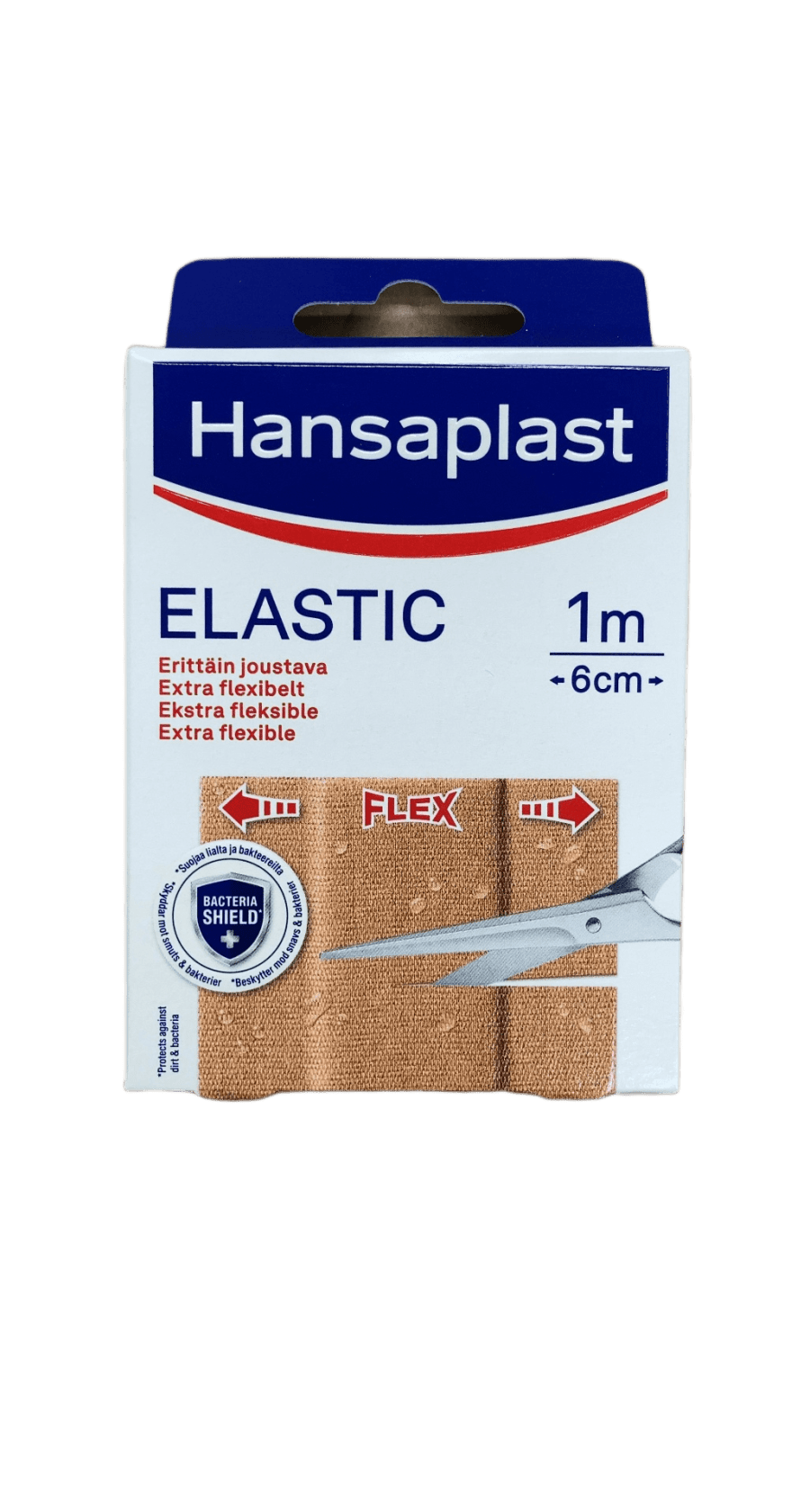 Hansaplast teygjanleg plástursrúlla 1 m x 6 cm