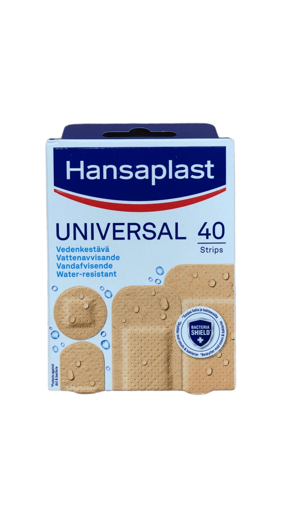 Hansaplast Universal vatnsheldir plástrar, 40 stk