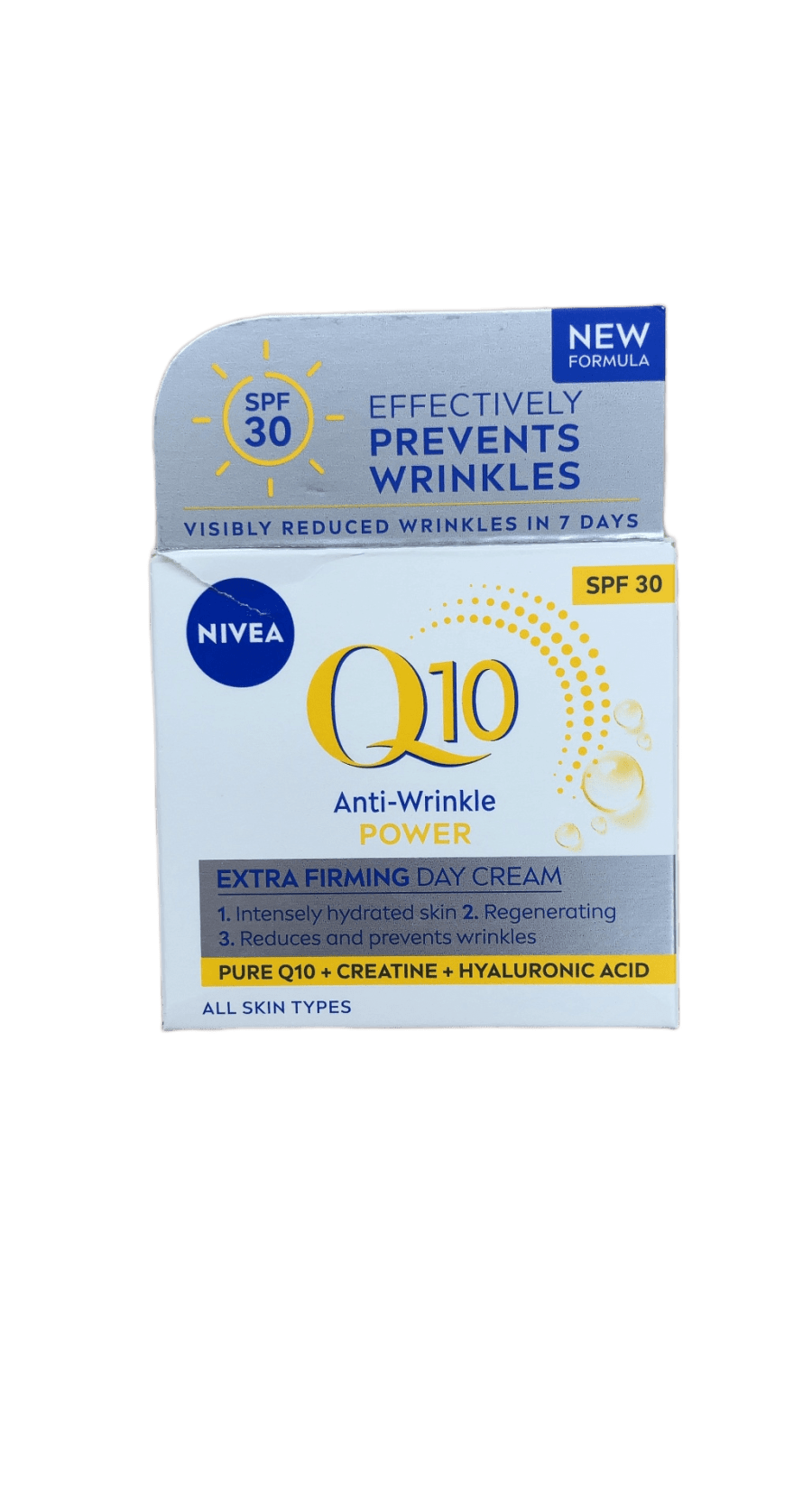 Nivea Q10 Hrukkuvarnandi Sérlega Stinnandi Dagkrem SPF 30 50 ml