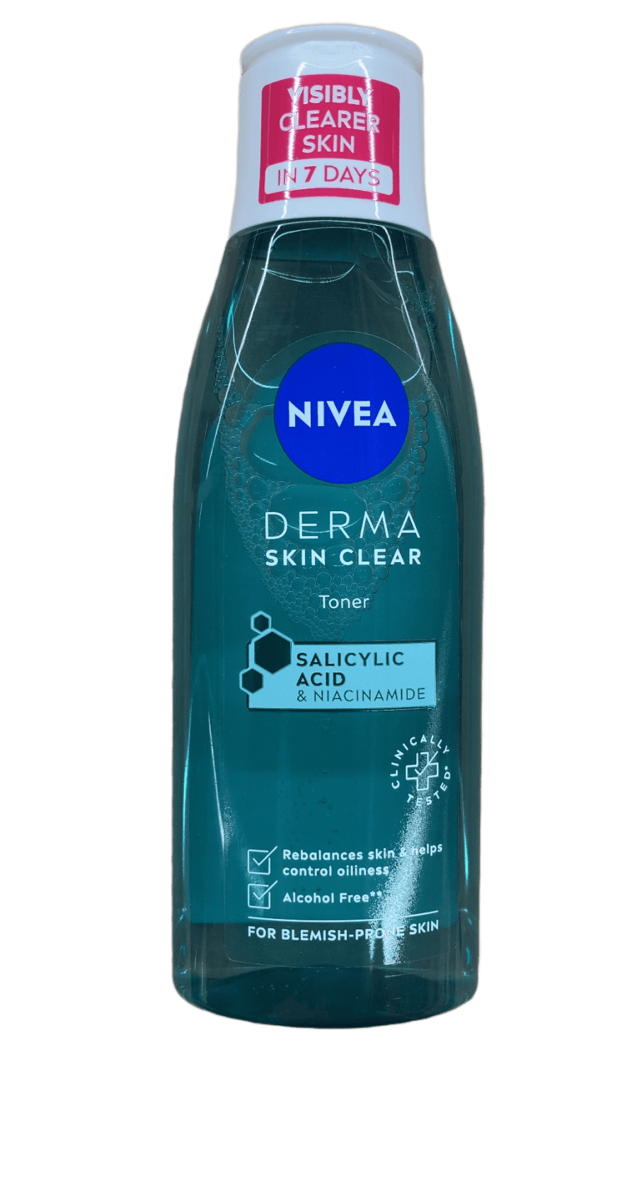 NIVEA Derma Skin Clear andlitsvatn með salisýlsýru og níasínamíði 200 ml
