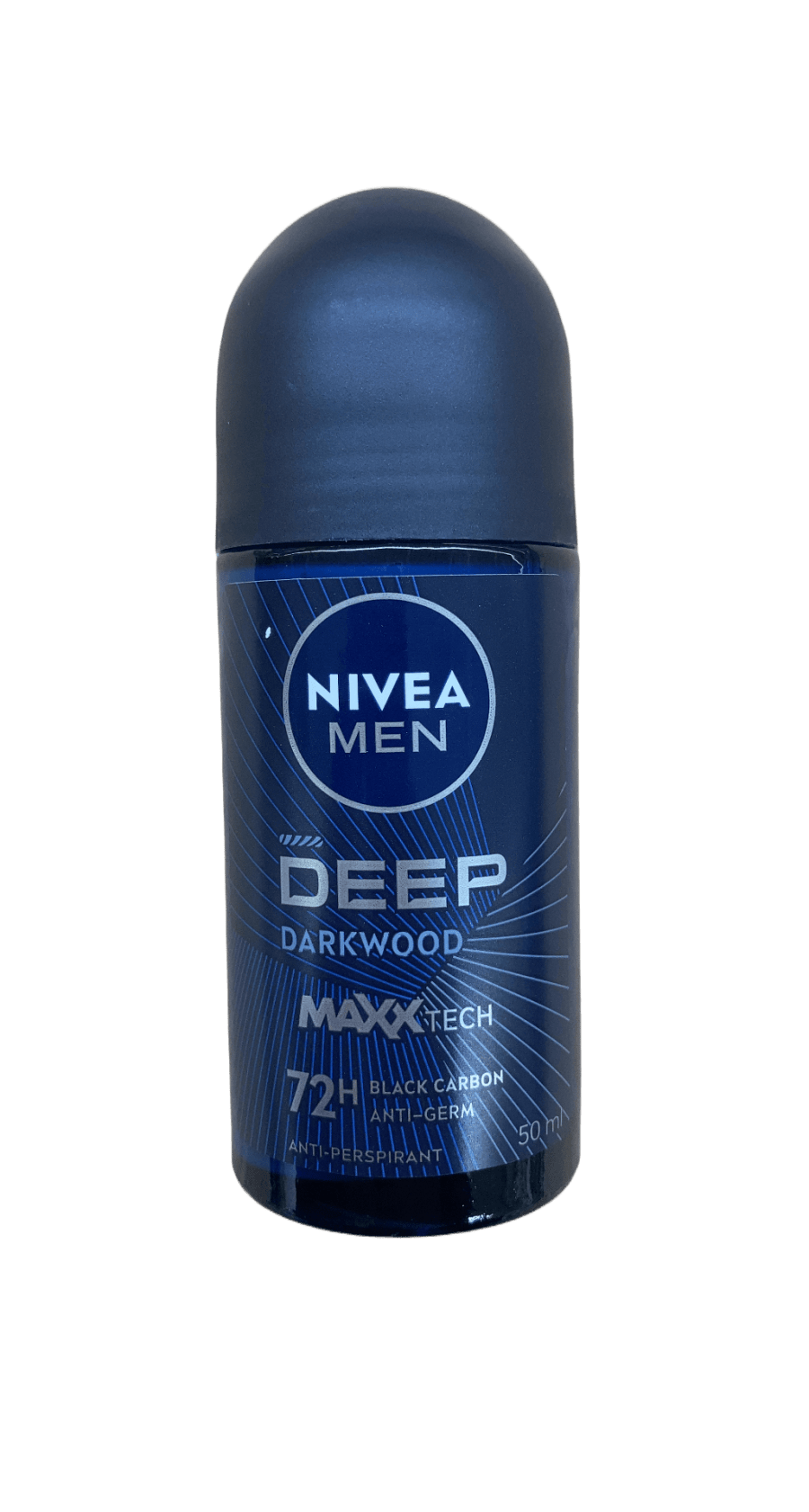 NIVEA Men Deep Darkwood Black Carbon svitastillandi roll-on 50 ml