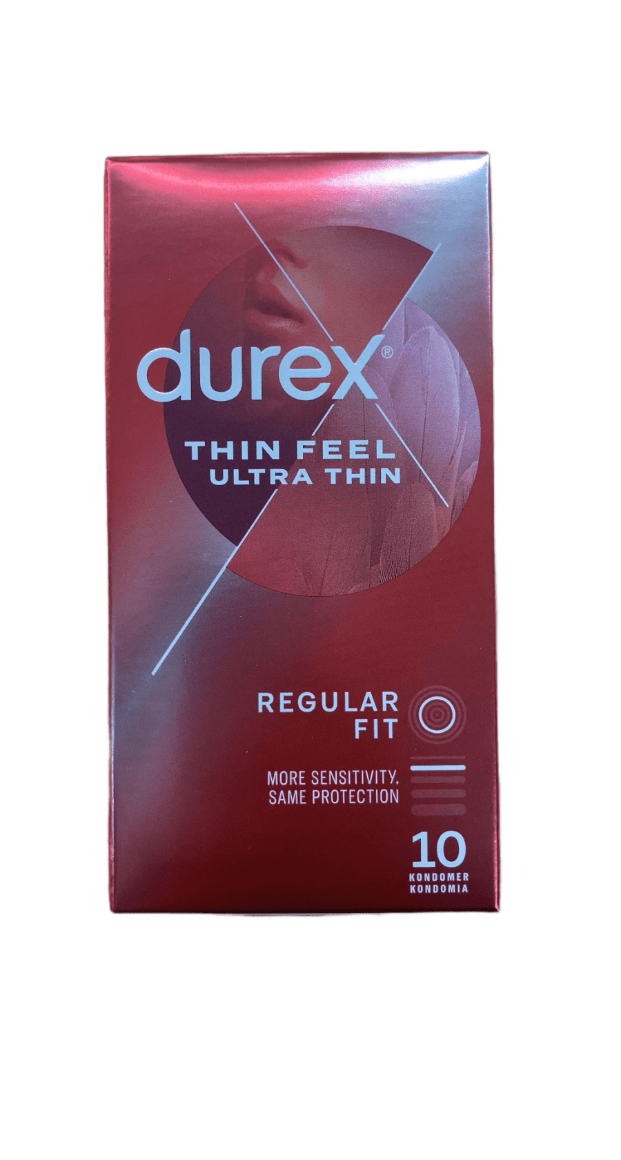 Durex Thin Feel Ultra Thin Regular Fit kondómar 10 stk