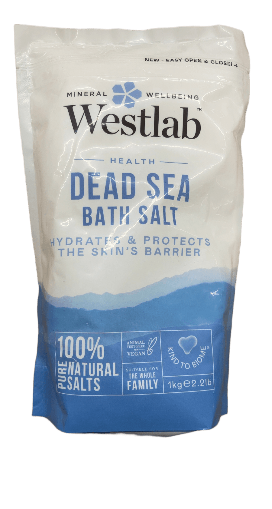 Westlab Baðsölt úr Dauðahafinu 1 kg