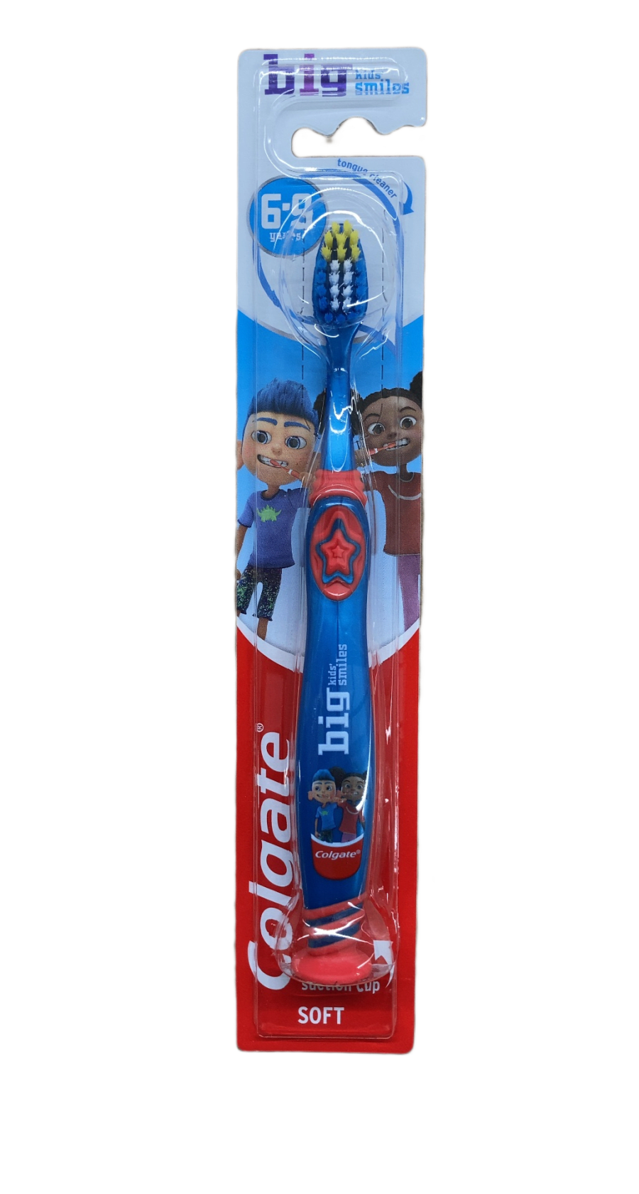 Colgate Big Kids' Smiles tannbursti, mjúkur, 6–9 ára, 1 stk