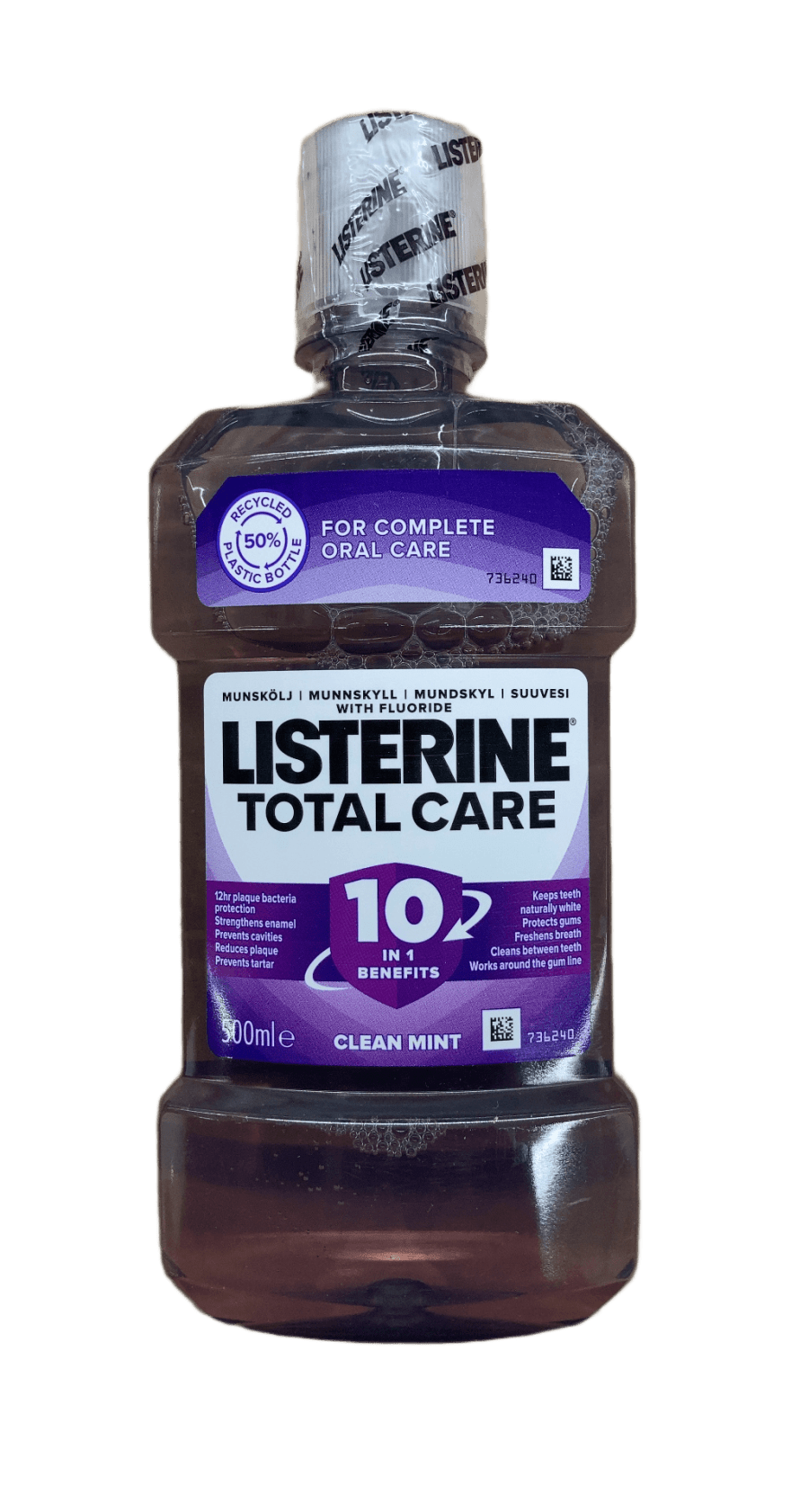 Listerine Total Care Clean Mint munnskol 500 ml