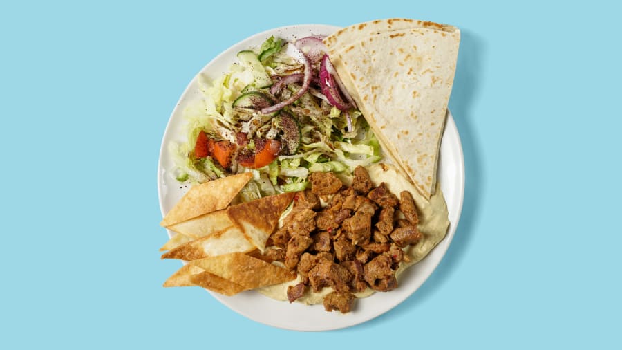 13: Hummus platti