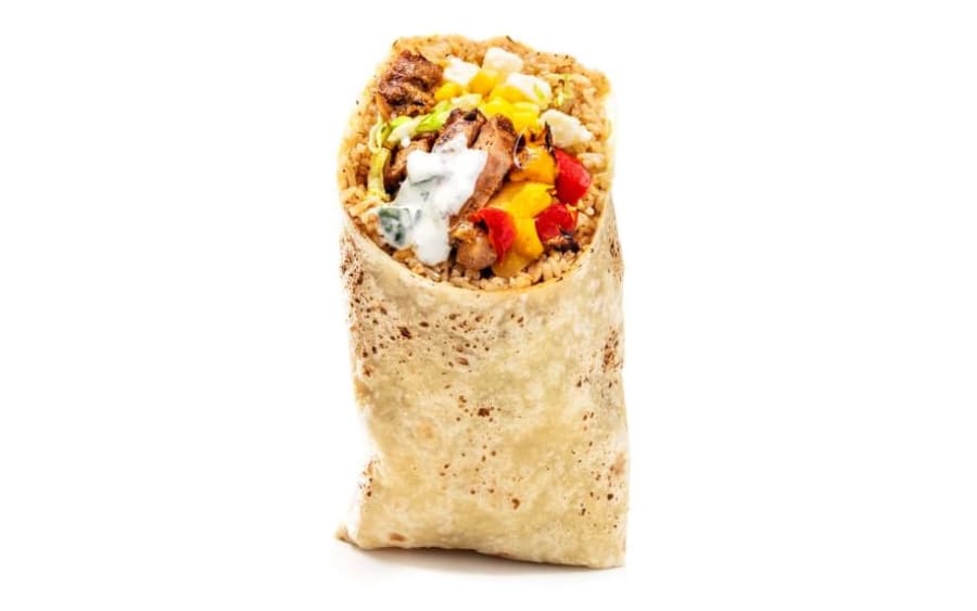 Kjúklinga-Feta Burrito