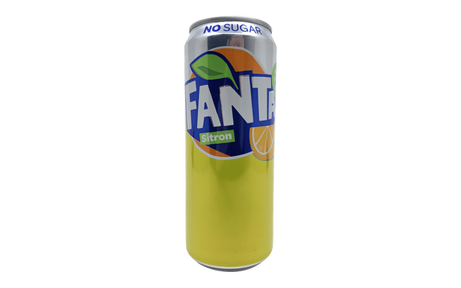 Fanta Lemon no sugar (Dós)