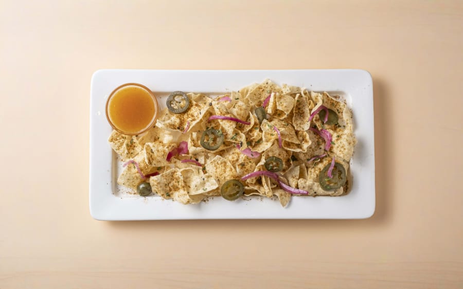 1. Masala Pappadum nachos