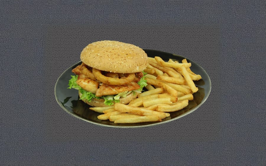 Nr. 25 Kjúklingaborgari DELUXE