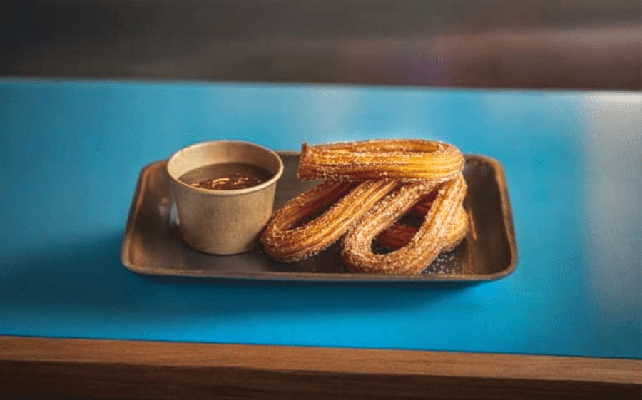 Churros með dulce de leche 6 stk