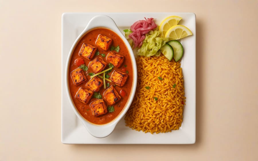25. Paneer tikka masala 