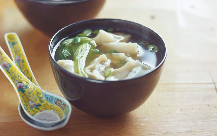 6. Prawn wonton soup