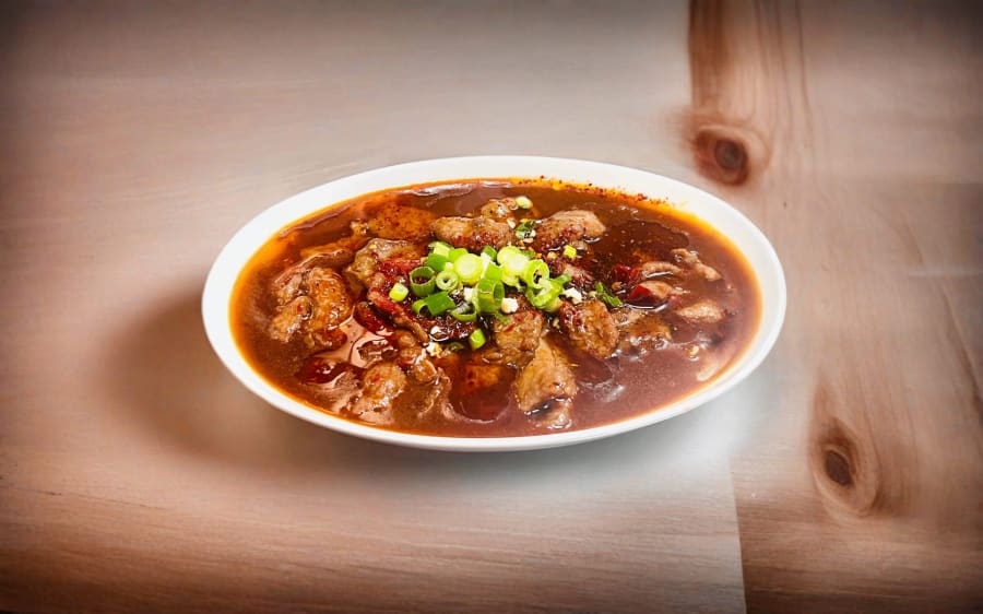 8. Naut í chili olíu