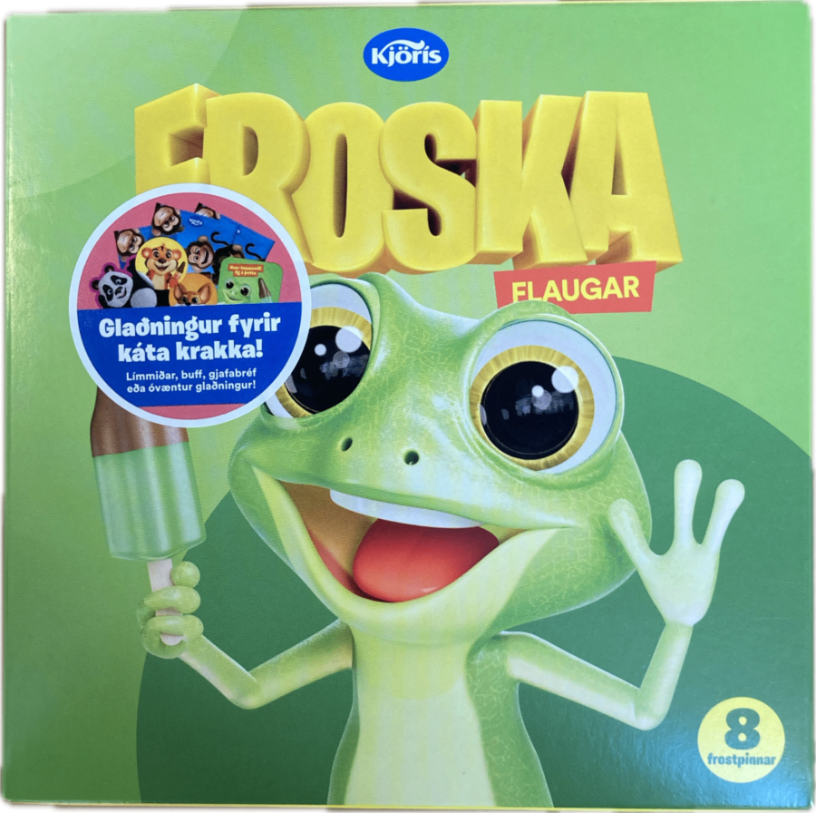 Froska flaugar 8 stk