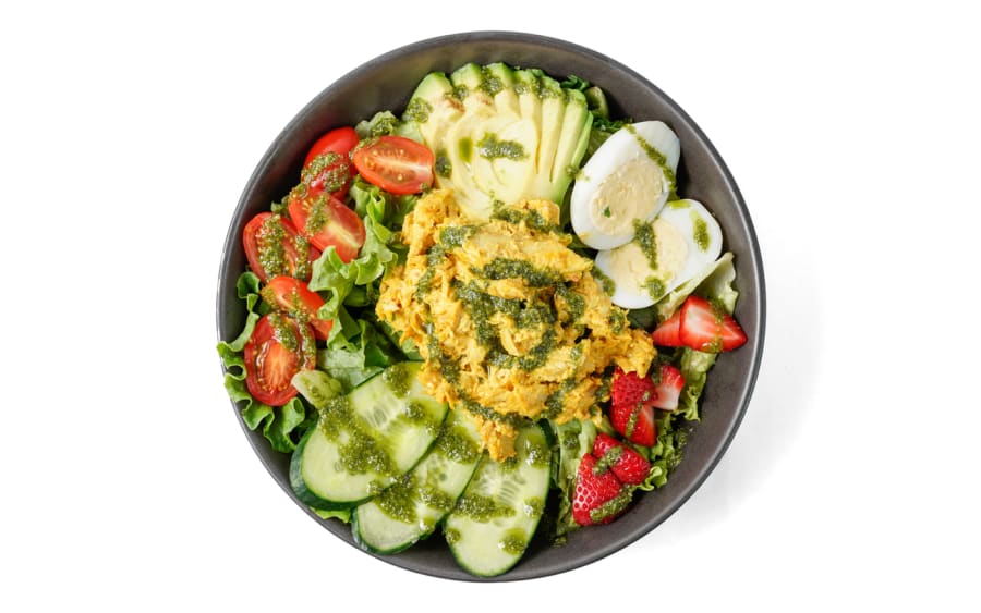 Pakistani chicken salat