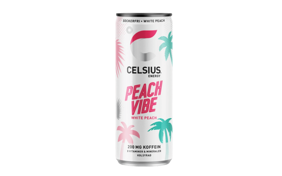 Celsius Peach Vibe