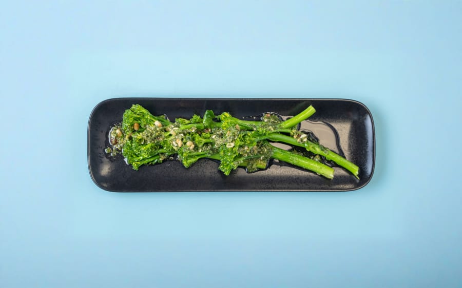 Broccolini með Chermoula