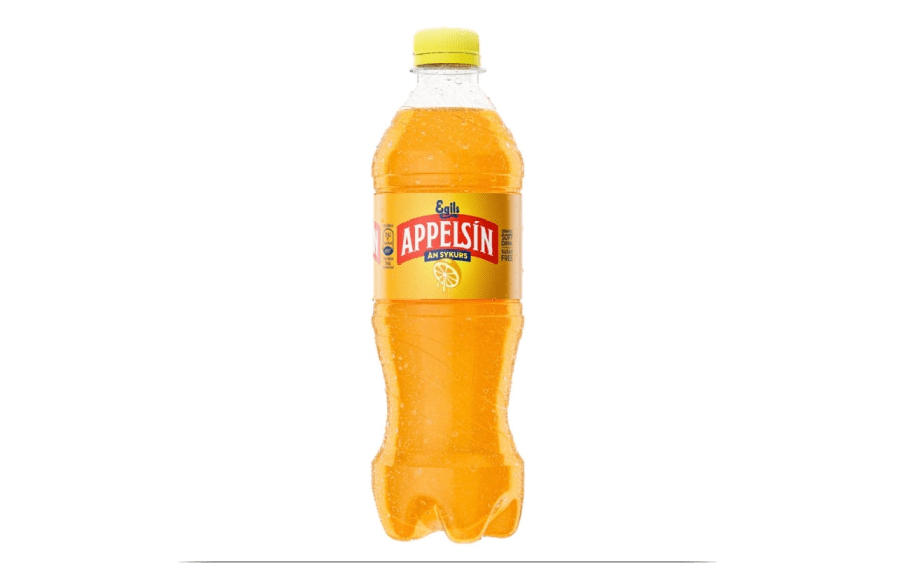 Appelsín sykurlaust 0,5L