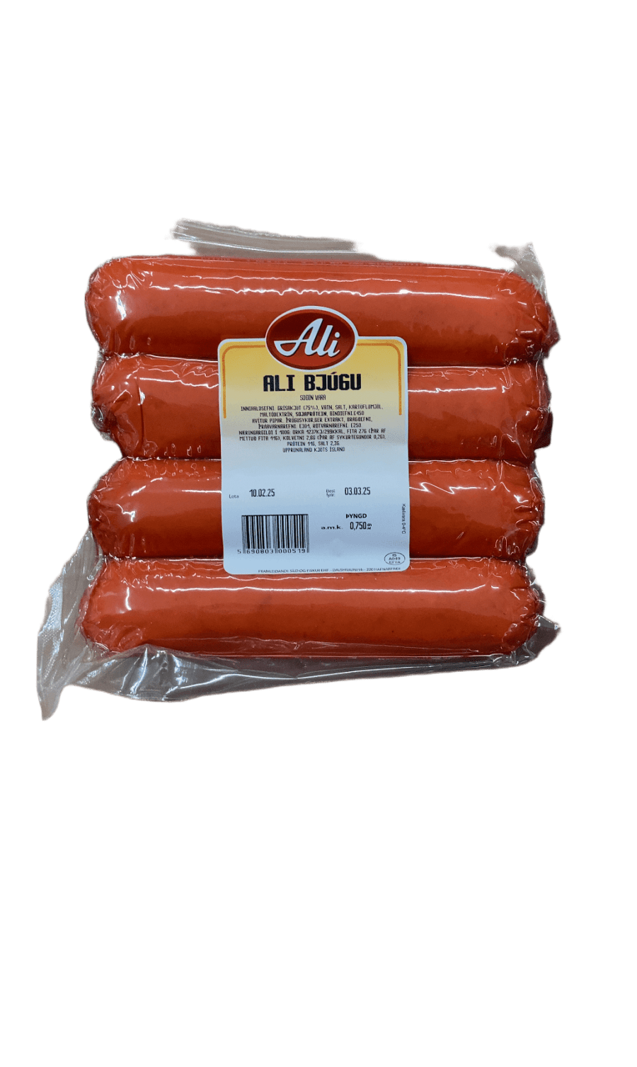 Ali bjúgu 4 stk 750 gr