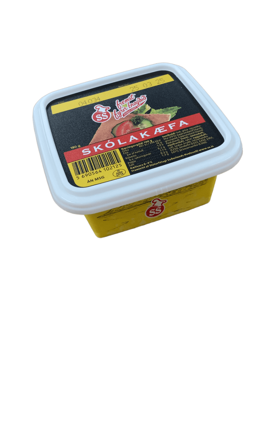SS Skólakæfa Án MSG 180 g