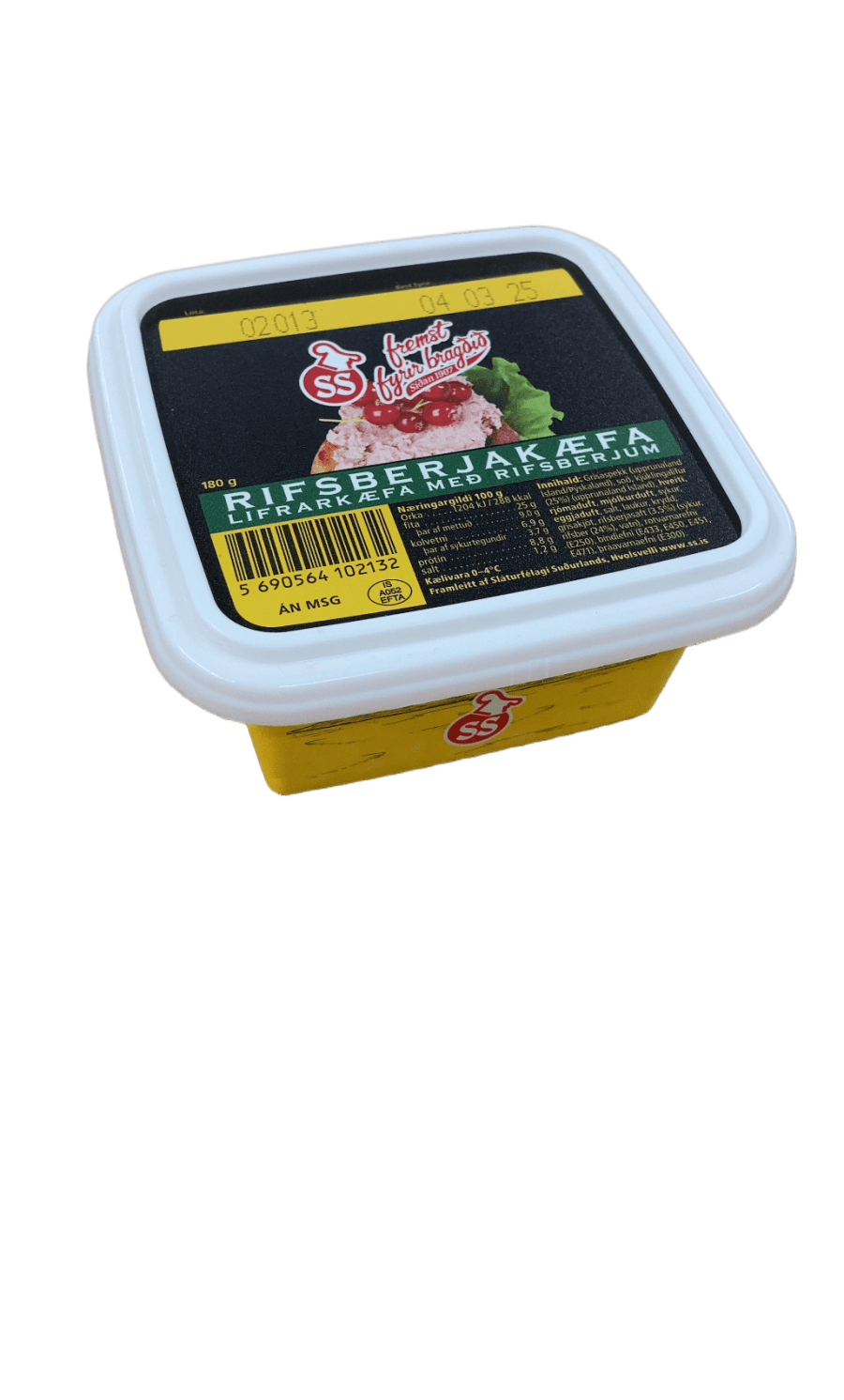 Ss kæfa rifsberja 180 gr