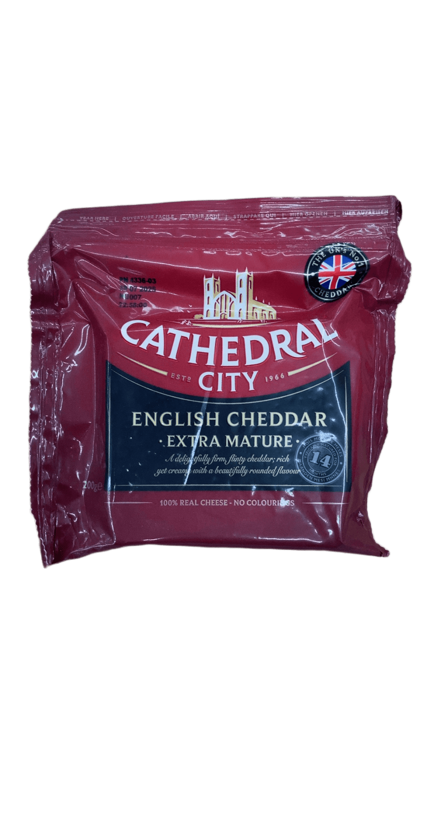 Cathedral City enskur Cheddar extra þroskaður 200 g