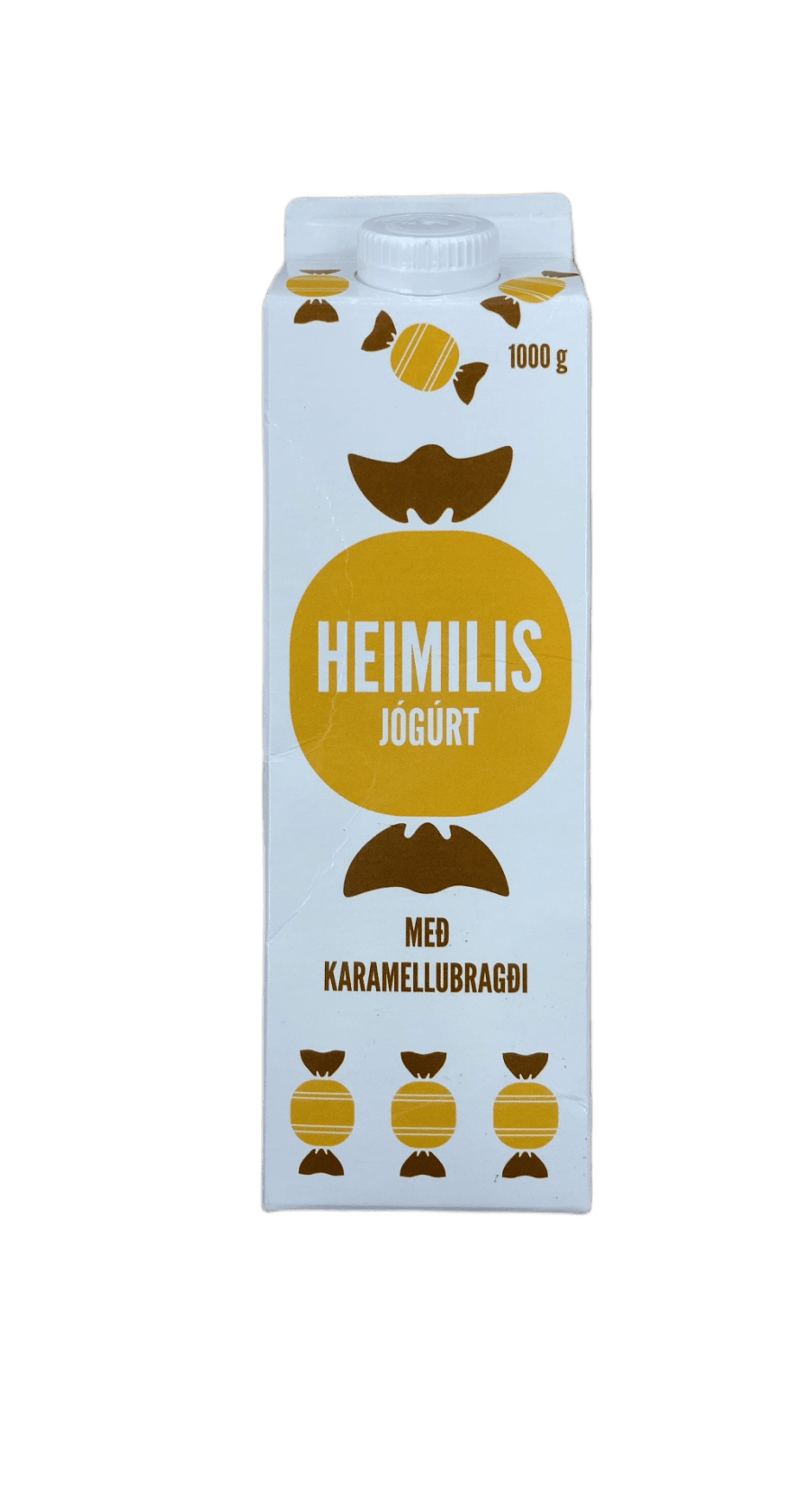 Heimilis Jógúrt með karamellubragði 1000 g