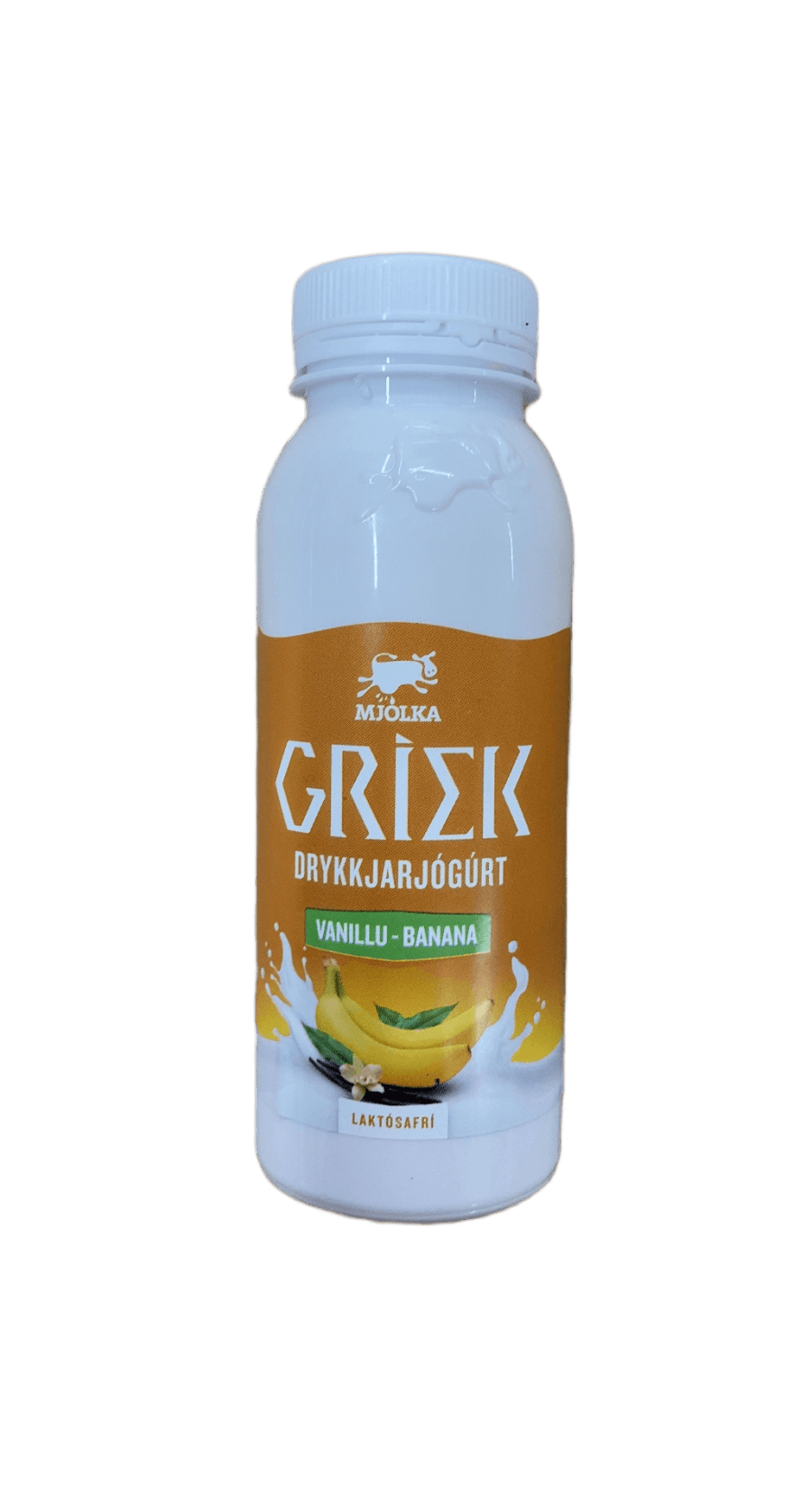 Mjólka Griek Drykkjarjógúrt Vanillu-banana Laktósafrí 250 ml