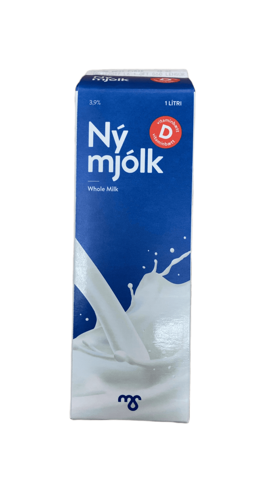 ms Nýmjólk 1 ltr +D