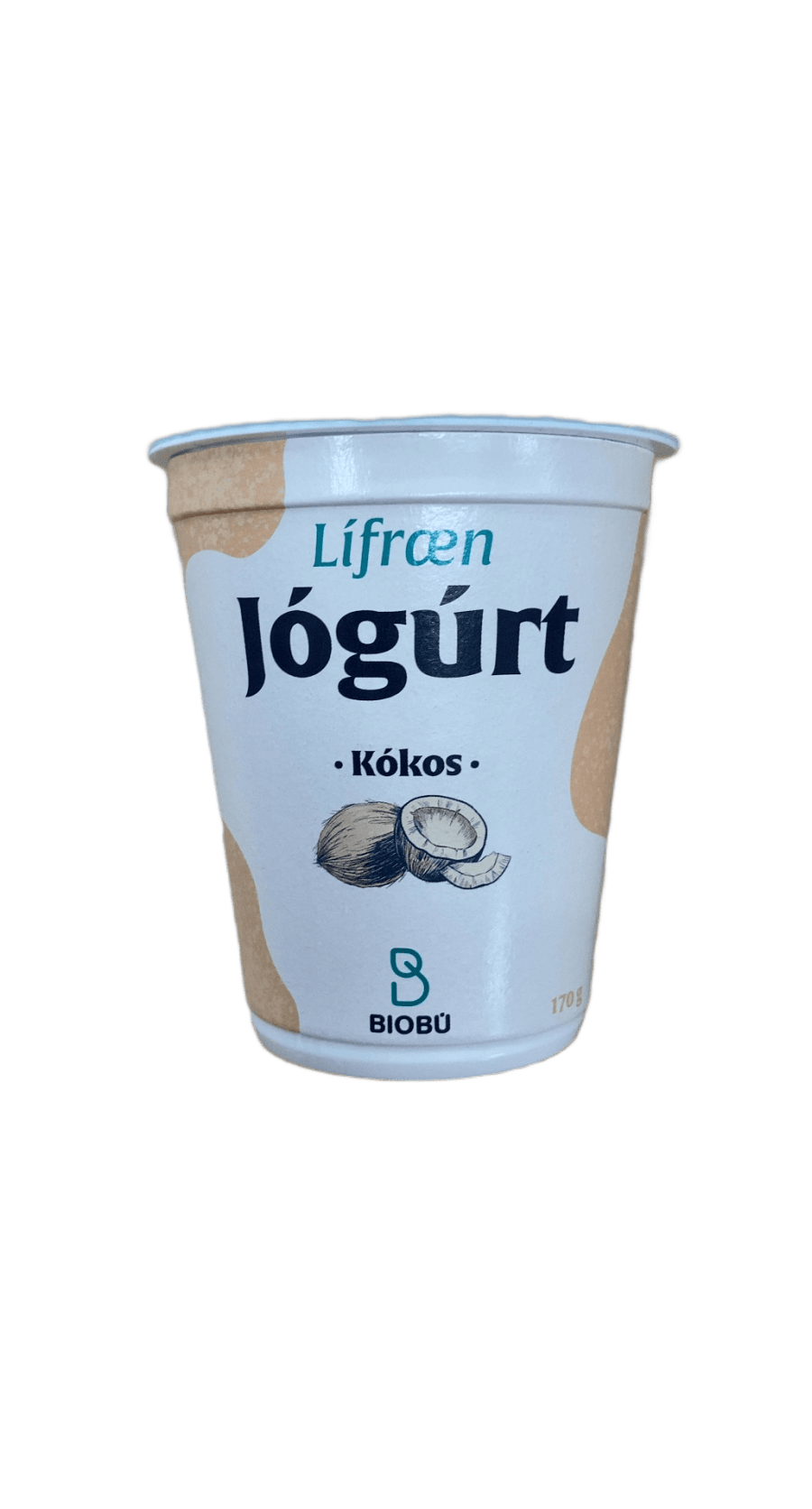 Biobú Lífræn Jógúrt Kókos 170 g