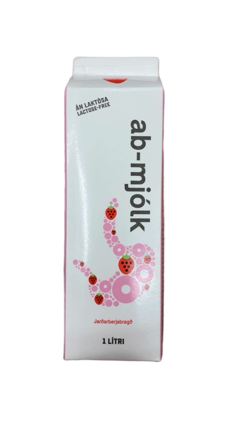 Arna AB-mjólk Jarðarberjabragð Án laktósa 1000 ml